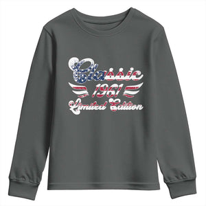 65th Birthday 1961 Limited Edition Classic Pony Car Inspo Youth Sweatshirt