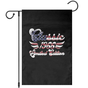 60th Birthday 1966 Limited Edition Classic Pony Car Inspo Garden Flag