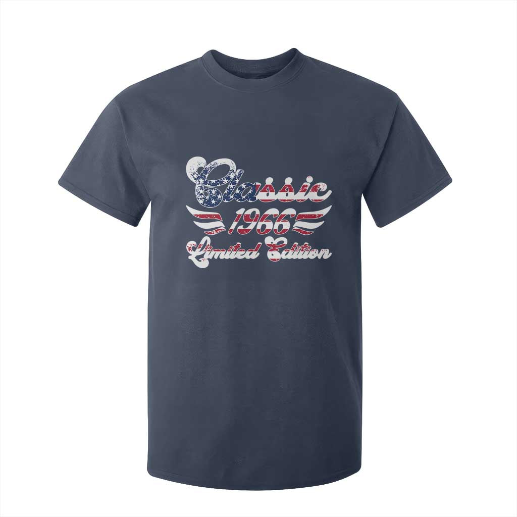60th Birthday 1966 Limited Edition Classic Pony Car Inspo T Shirt For Kid