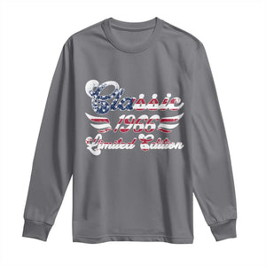 60th Birthday 1966 Limited Edition Classic Pony Car Inspo Long Sleeve Shirt