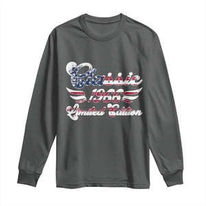 60th Birthday 1966 Limited Edition Classic Pony Car Inspo Long Sleeve Shirt