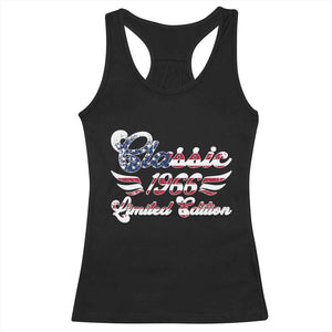 60th Birthday 1966 Limited Edition Classic Pony Car Inspo Racerback Tank Top