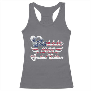 60th Birthday 1966 Limited Edition Classic Pony Car Inspo Racerback Tank Top