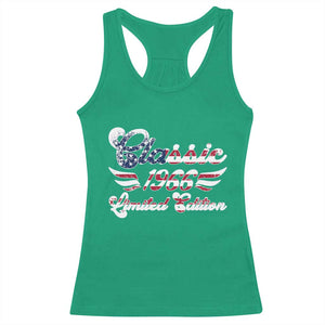 60th Birthday 1966 Limited Edition Classic Pony Car Inspo Racerback Tank Top