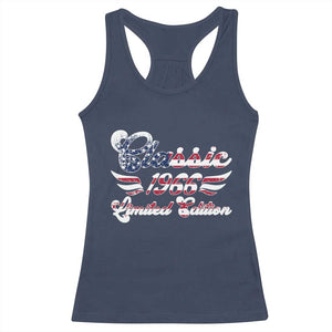 60th Birthday 1966 Limited Edition Classic Pony Car Inspo Racerback Tank Top