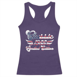 60th Birthday 1966 Limited Edition Classic Pony Car Inspo Racerback Tank Top