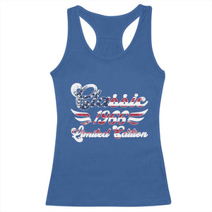 60th Birthday 1966 Limited Edition Classic Pony Car Inspo Racerback Tank Top