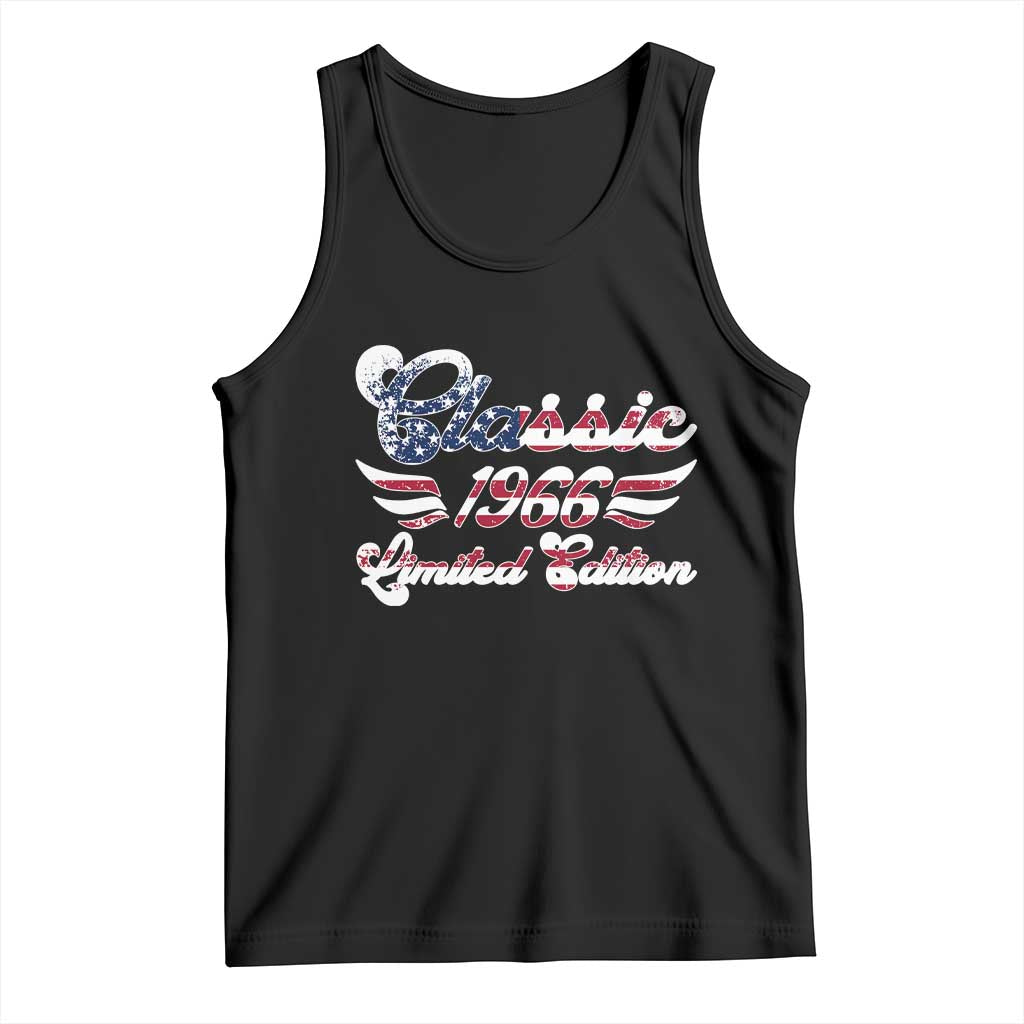 60th Birthday 1966 Limited Edition Classic Pony Car Inspo Tank Top
