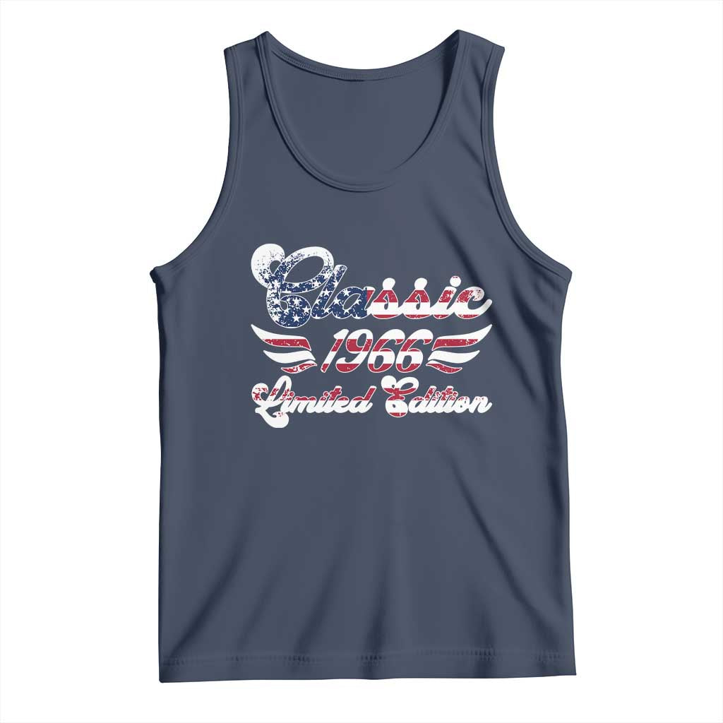 60th Birthday 1966 Limited Edition Classic Pony Car Inspo Tank Top