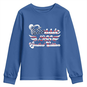 60th Birthday 1966 Limited Edition Classic Pony Car Inspo Youth Sweatshirt