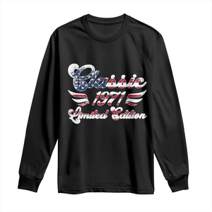 55th Birthday 1971 Limited Edition Classic Pony Car Inspo Long Sleeve Shirt