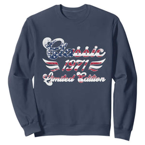 55th Birthday 1971 Limited Edition Classic Pony Car Inspo Sweatshirt