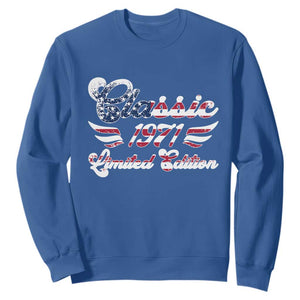 55th Birthday 1971 Limited Edition Classic Pony Car Inspo Sweatshirt