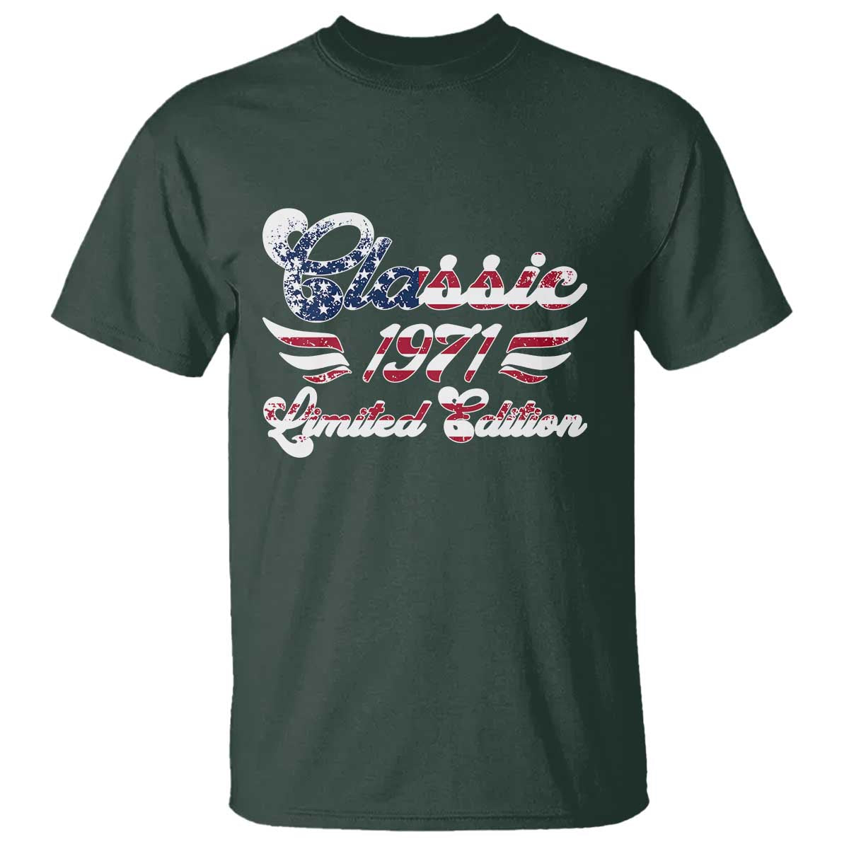 55th Birthday 1971 Limited Edition Classic Pony Car Inspo T Shirt