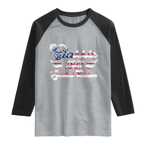 45th Birthday 1981 Limited Edition Classic Pony Car Inspo Raglan Shirt