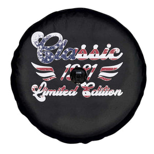 45th Birthday 1981 Limited Edition Classic Pony Car Inspo Spare Tire Cover