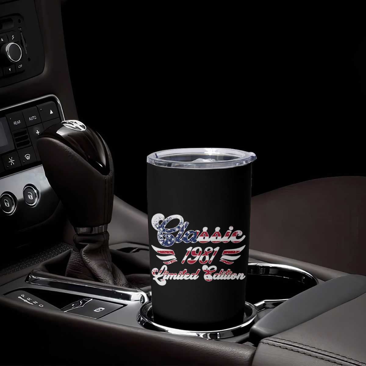 45th Birthday 1981 Limited Edition Classic Pony Car Inspo Tumbler Cup