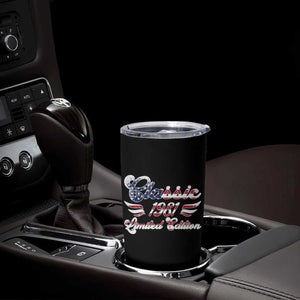 45th Birthday 1981 Limited Edition Classic Pony Car Inspo Tumbler Cup