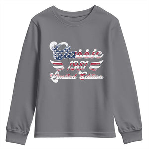 45th Birthday 1981 Limited Edition Classic Pony Car Inspo Youth Sweatshirt