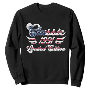 35th Birthday 1991 Limited Edition Classic Pony Car Inspo Sweatshirt