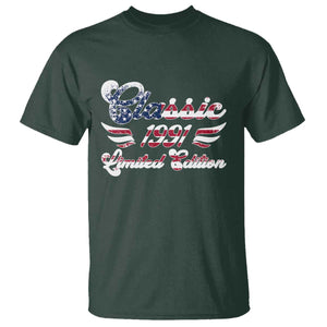 35th Birthday 1991 Limited Edition Classic Pony Car Inspo T Shirt