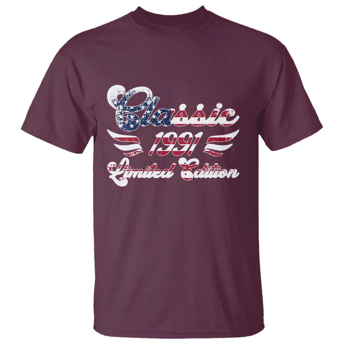 35th Birthday 1991 Limited Edition Classic Pony Car Inspo T Shirt