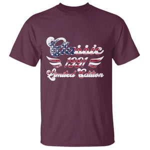 35th Birthday 1991 Limited Edition Classic Pony Car Inspo T Shirt