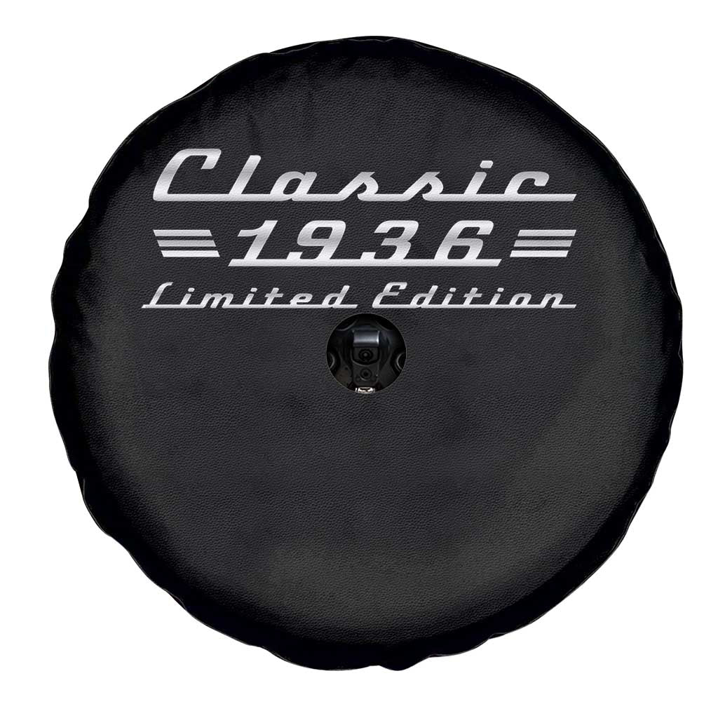 90th Birthday 1936 Limited Edition Classic Car Spare Tire Cover