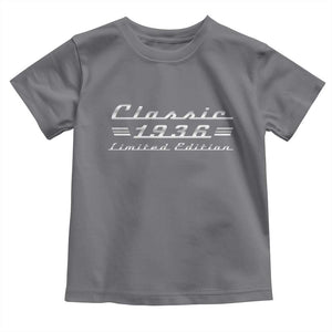 90th Birthday 1936 Limited Edition Classic Car Toddler T Shirt