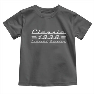 90th Birthday 1936 Limited Edition Classic Car Toddler T Shirt