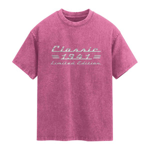 85th Birthday 1941 Limited Edition Classic Car Washed Cotton T-Shirt