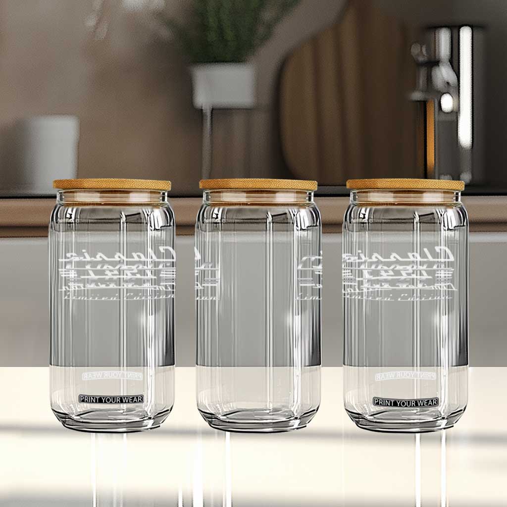 85th Birthday 1941 Limited Edition Classic Car Glass Can