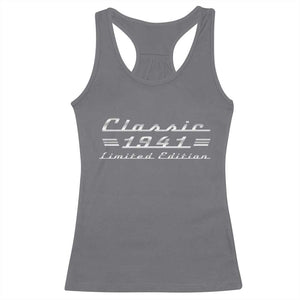 85th Birthday 1941 Limited Edition Classic Car Racerback Tank Top