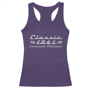 85th Birthday 1941 Limited Edition Classic Car Racerback Tank Top