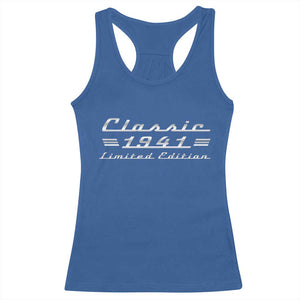 85th Birthday 1941 Limited Edition Classic Car Racerback Tank Top