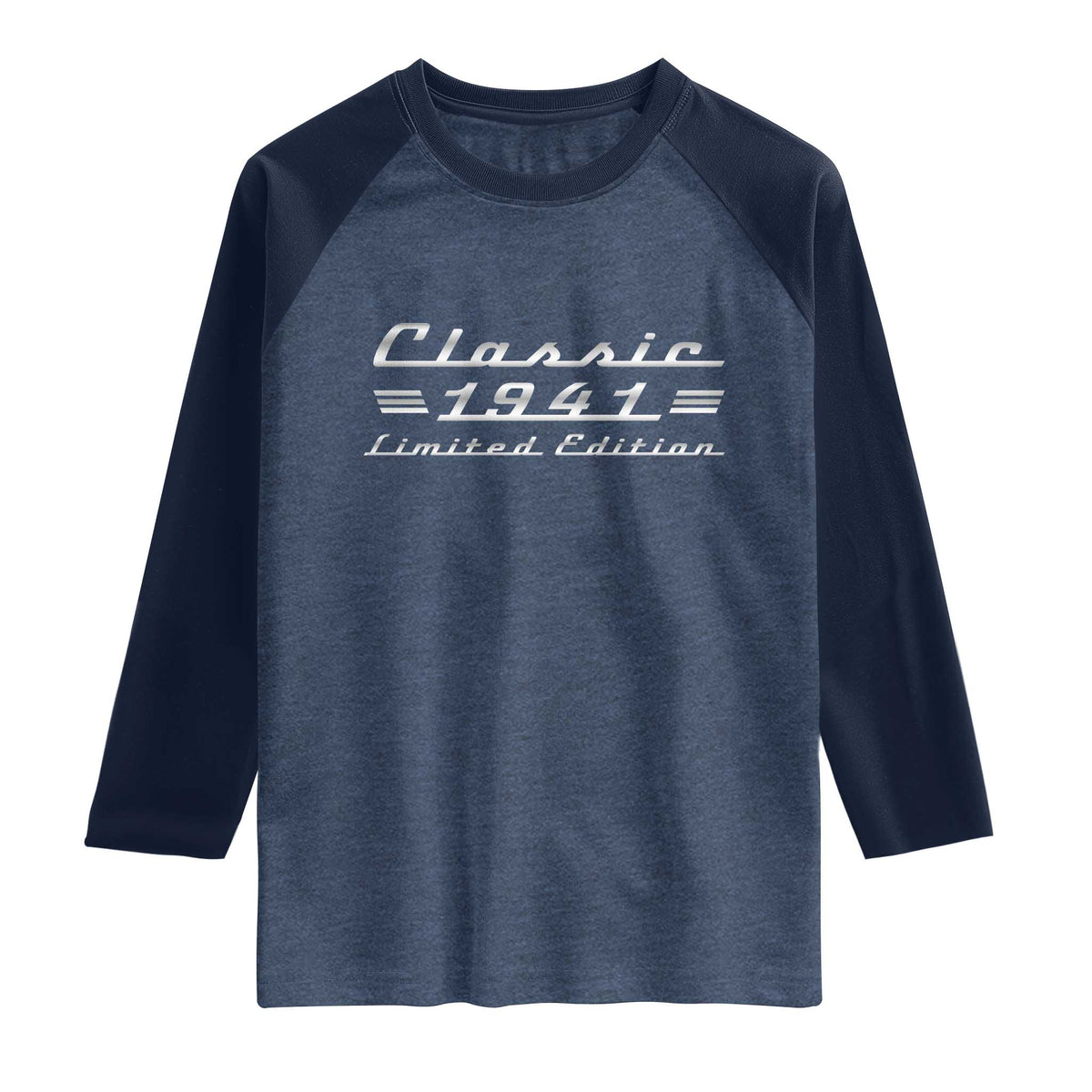 85th Birthday 1941 Limited Edition Classic Car Raglan Shirt