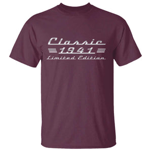 85th Birthday 1941 Limited Edition Classic Car T Shirt