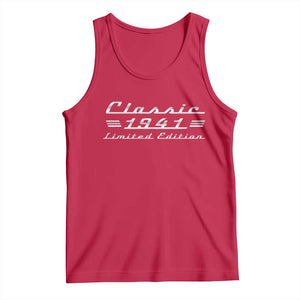 85th Birthday 1941 Limited Edition Classic Car Tank Top