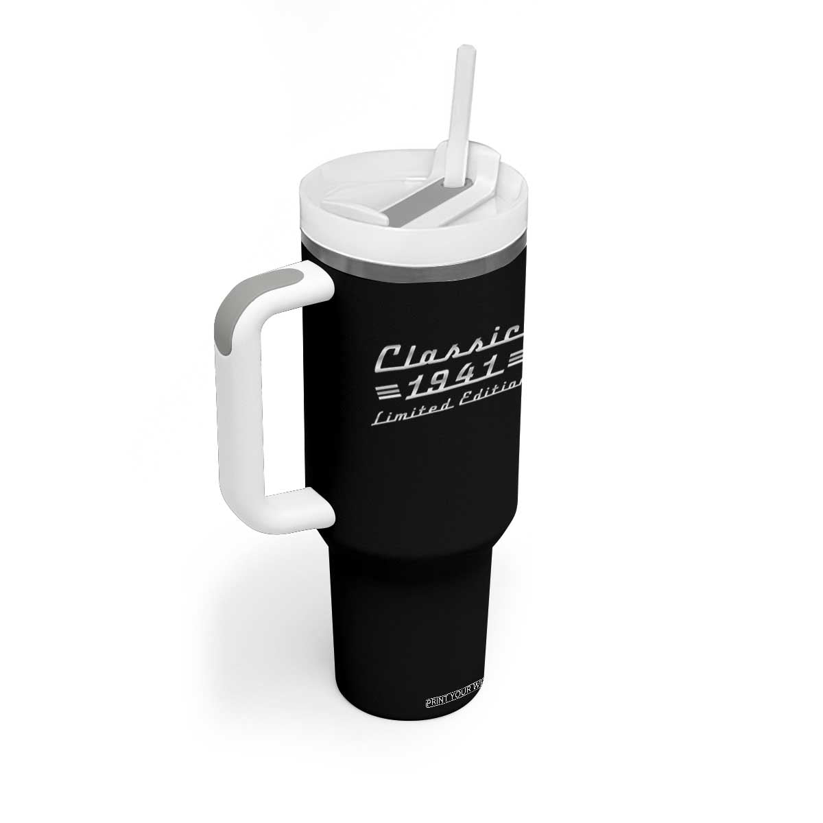 85th Birthday 1941 Limited Edition Classic Car Tumbler With Handle