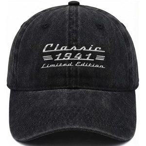 85th Birthday 1941 Limited Edition Classic Car Washed Cotton Baseball Cap
