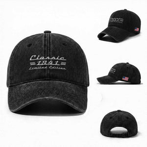 85th Birthday 1941 Limited Edition Classic Car Washed Cotton Baseball Cap