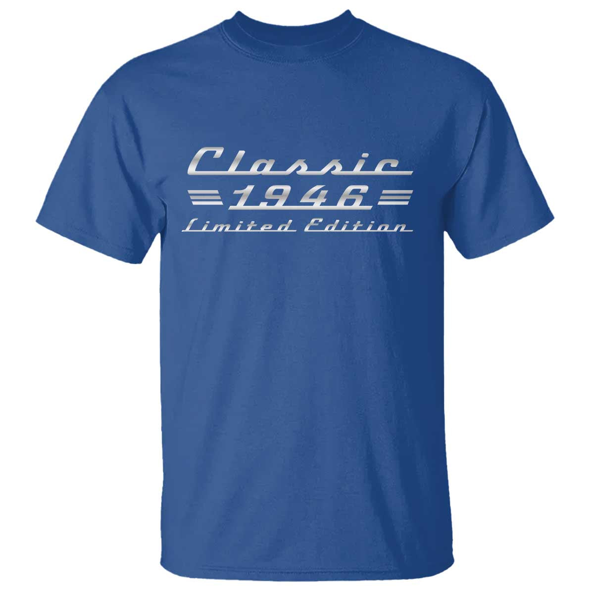 80th Birthday 1946 Limited Edition Classic Car T Shirt
