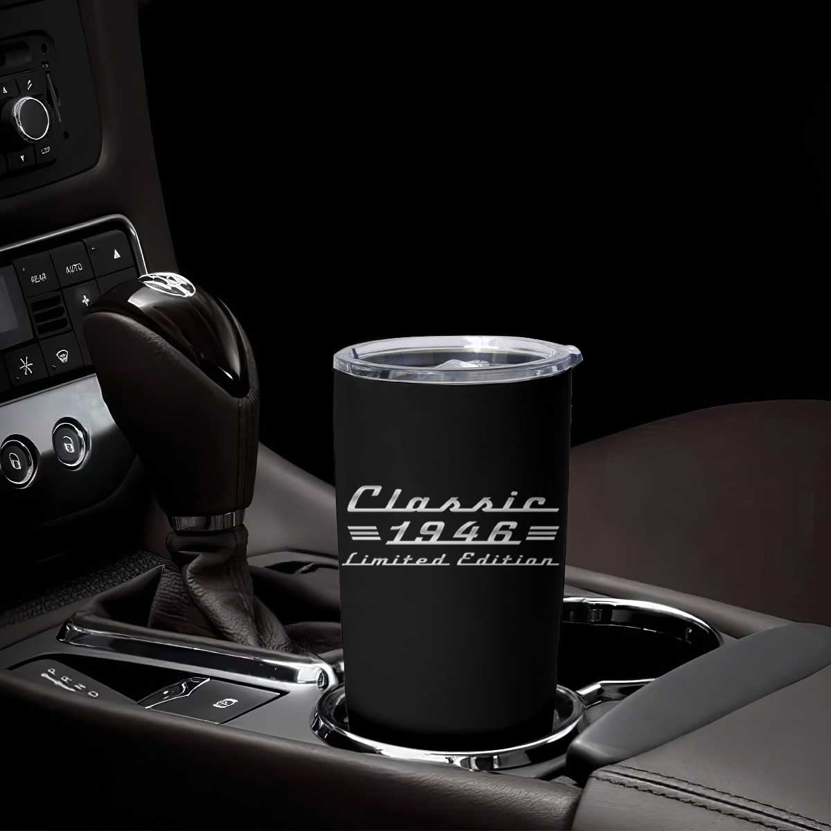 80th Birthday 1946 Limited Edition Classic Car Tumbler Cup