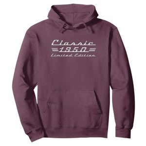 76th Birthday 1950 Limited Edition Classic Car Hoodie