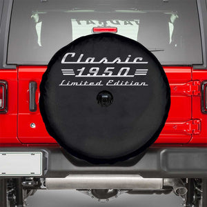 76th Birthday 1950 Limited Edition Classic Car Spare Tire Cover