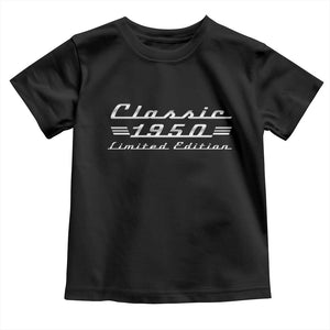 76th Birthday 1950 Limited Edition Classic Car Toddler T Shirt