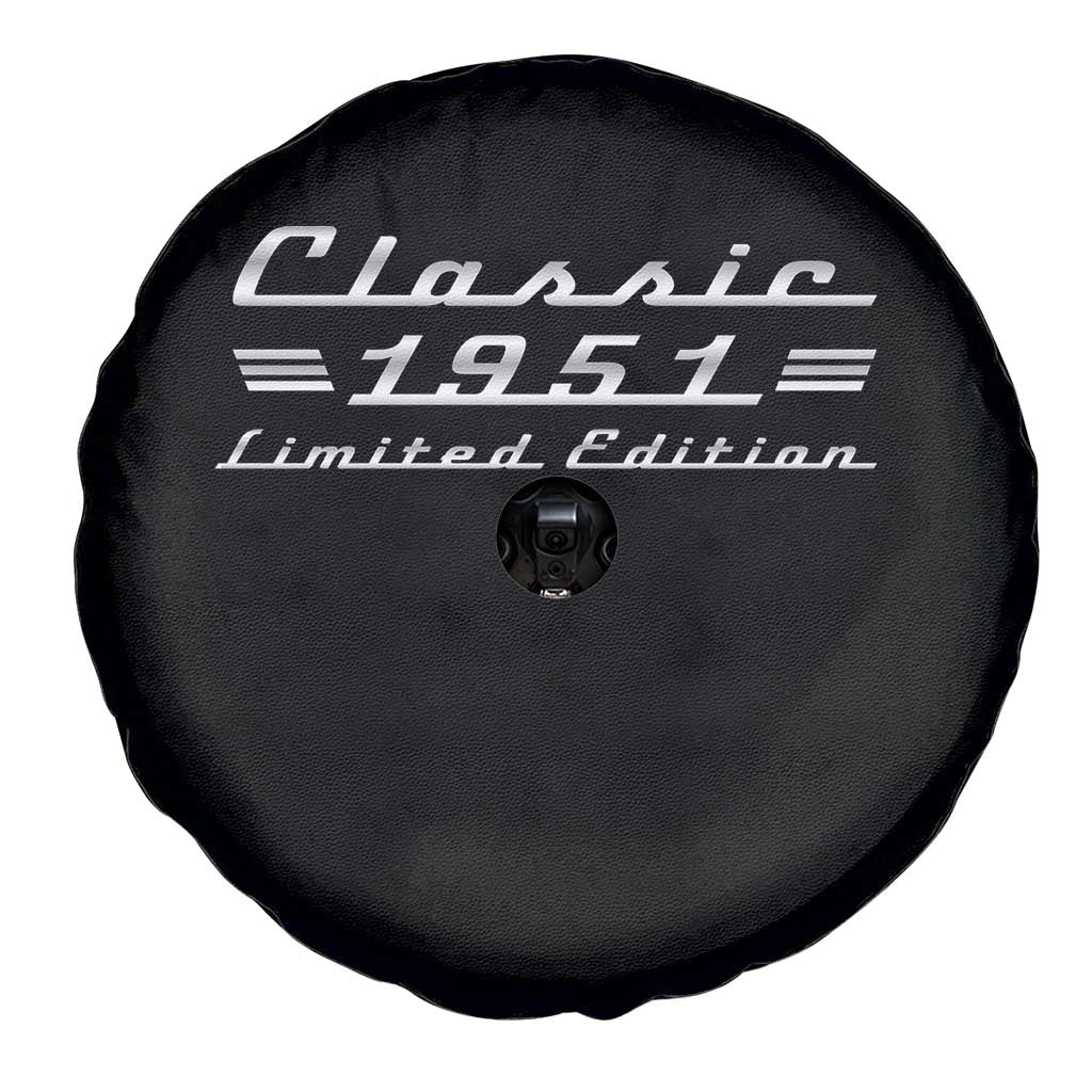 75th Birthday 1951 Limited Edition Classic Car Spare Tire Cover