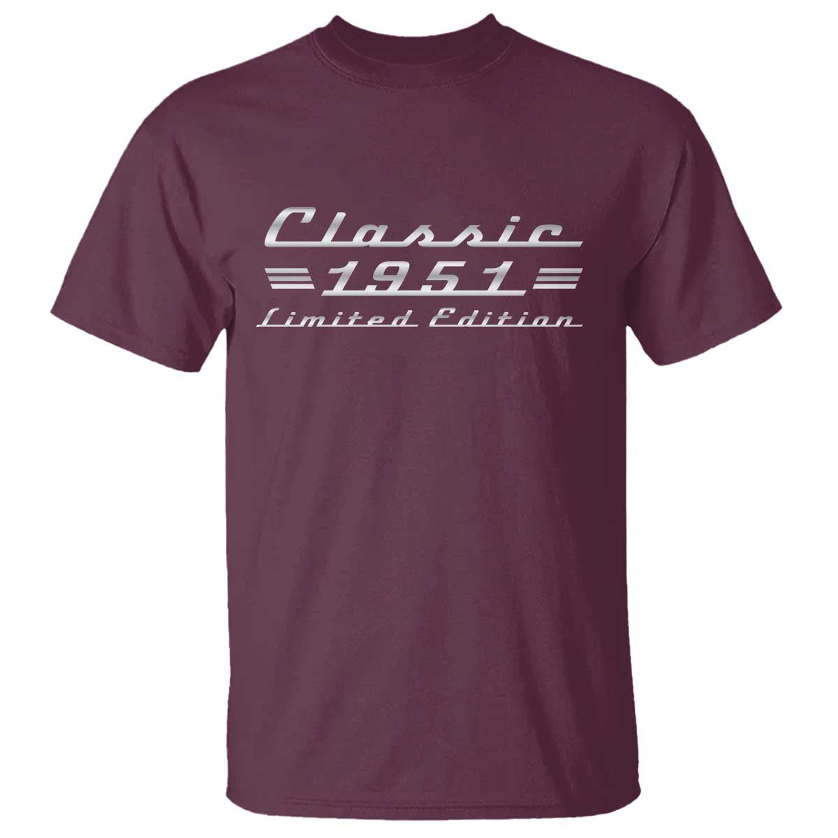 75th Birthday 1951 Limited Edition Classic Car T Shirt