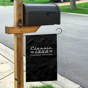 70th Birthday 1956 Limited Edition Classic Car Garden Flag