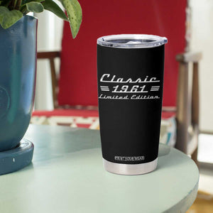 65th Birthday 1961 Limited Edition Classic Car Tumbler Cup